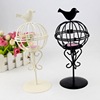 8181 European classical hollow candlestick standing bird Moroccan retro wedding wedding candlestick lanterns ornaments