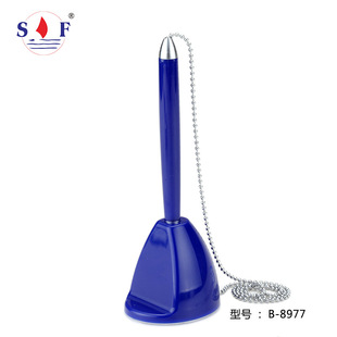 Ningbo plastic desk pen manufacturers supply advertising pen, plastic ballpoint pen, desk pen, table pen