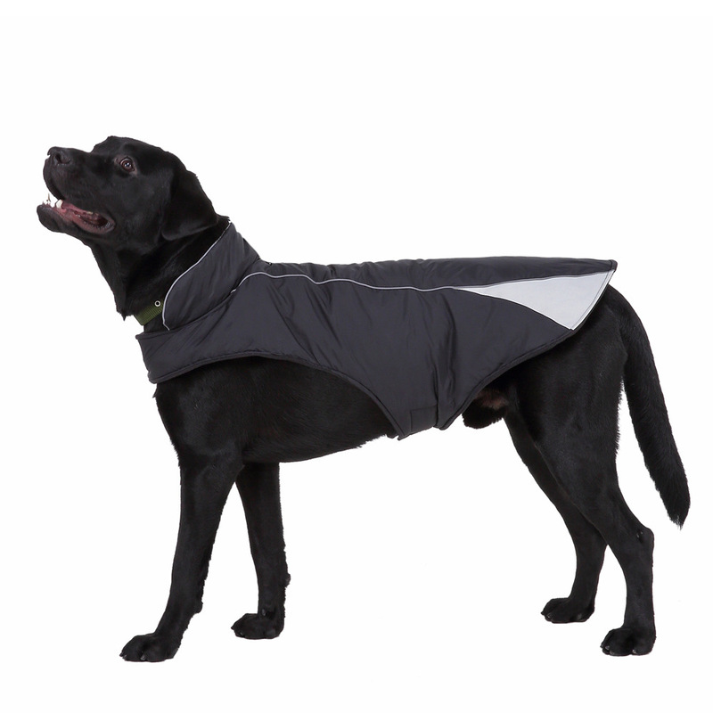 亚马逊狗狗宠物衣服冬装大狗衣服宠物用品工厂夜间反光宠物服装|undefined