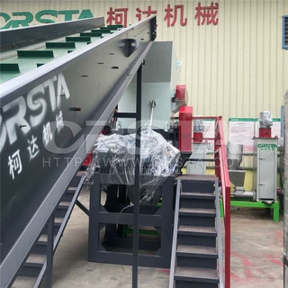印尼PET清洗废旧塑料瓶处理机械，矿泉水瓶清洗处理设备