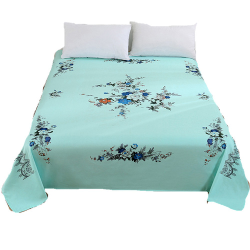 Wholesale Shanghai traditional old-fashioned national coarse cloth bed simple cotton twill printing encrypted thickening single and double group purchase