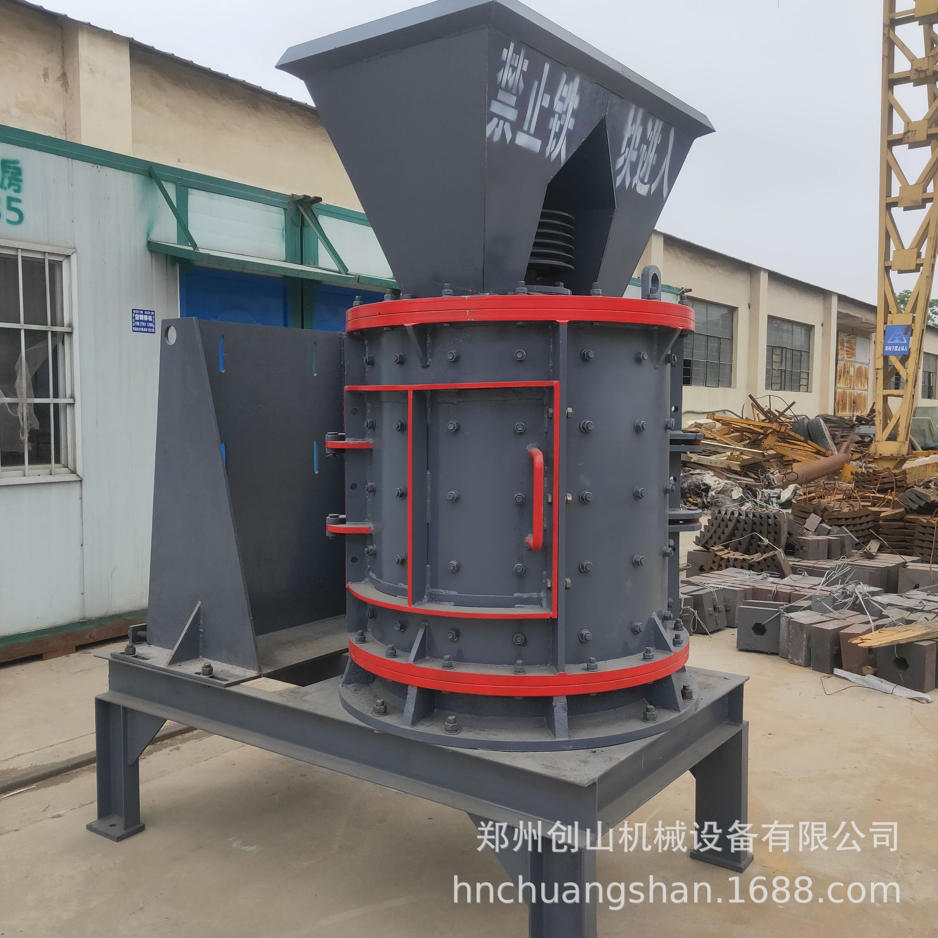 陶瓷破碎机 玻璃粉碎机 复合式破石机 立轴破 复合破  复合破碎机