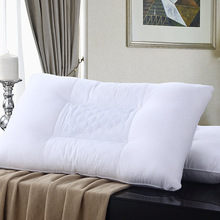 康乃馨五星級酒店床上用品全棉決明子保健枕蕎麥枕頭單人雙人枕芯