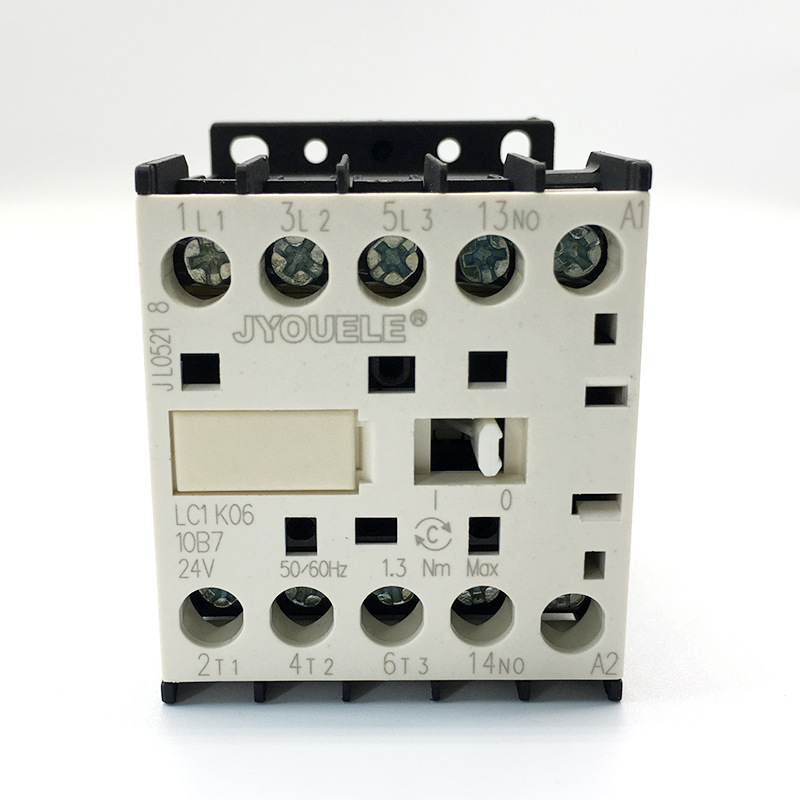 LC1K0610系列迷你交流接触器可替代NC6-0610型号齐全可配辅助常开