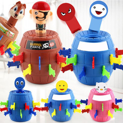 20 models of pirate bucket game toys for foreign trade, pranks, children's fun family gatherings interactive board games toys 