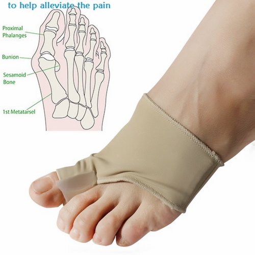 Silicone hallux valgus silicone toe correction socks toe care big foot bone orthopedic toe deformation anti-wear new style