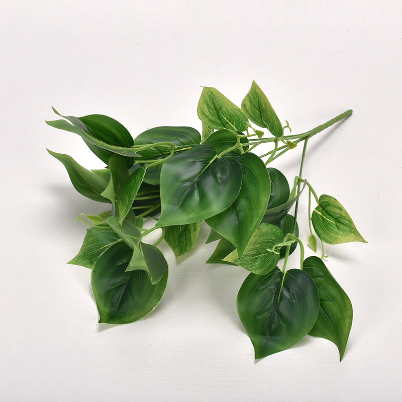 El Departamento de bodas Mori es verde, flores y hojas, la Sala de bodas está decorada con flores falsas, plantas verdes, Lu xunzao, flores simuladas.