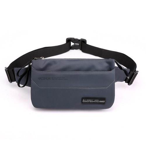 Factory direct sales new outdoor sports close-fitting waist bag Trendy men's chest bag crossbody bag multi-functional storage bag