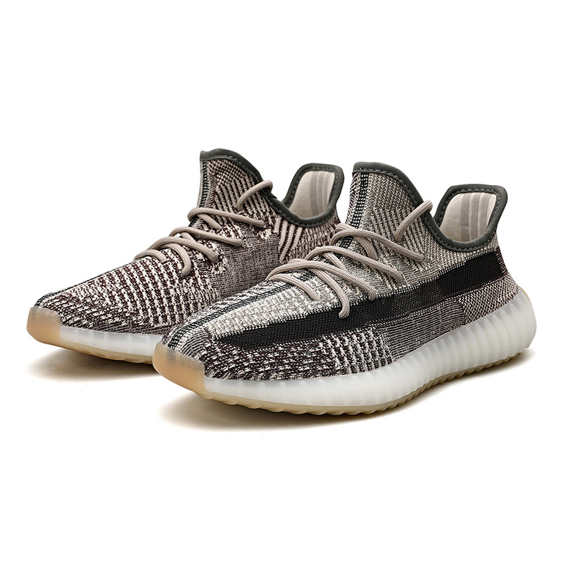 Zapatos de coco Pitian 350V2 zapatos de carrera gris khaki zapatos deportivos ligeros de moda para hombres zapatos casuales para mujeres