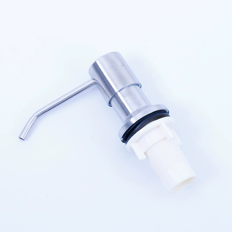 Дозатор мыла для раковины Кухонная раковина из нержавеющей стали аксессуары для раковины дозатор мыла с круглой головкой 304 проволочная головка дозатор мыла из нержавеющей стали