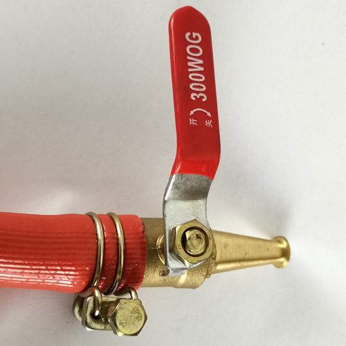 Factory direct supply self-rescuing fire reel copper high-pressure water nozzle head 20 meters 25 meters 30 meters fire hose reel