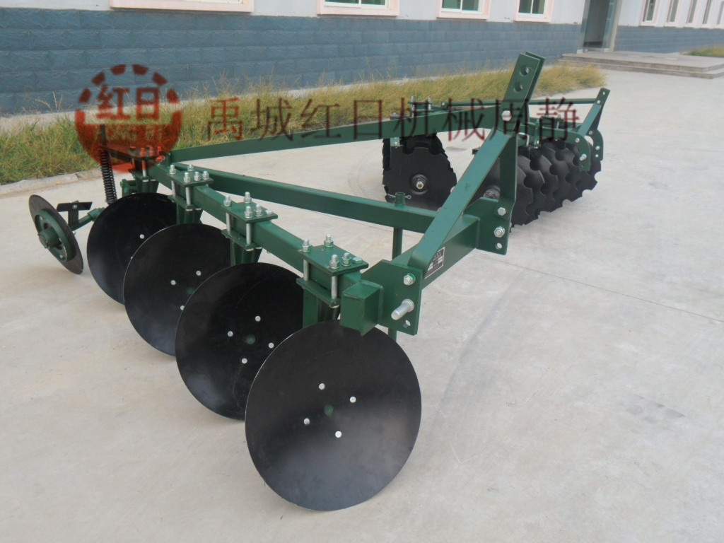 红日机械圆盘犁   420耕整地圆盘犁  拖拉机悬挂旱田圆盘犁   犁