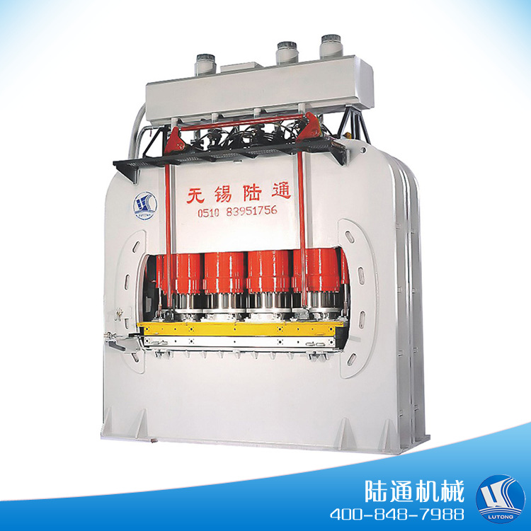 长期供应 刨花板贴面压机 家具板压机 胶合板贴面压机 陆通热压机