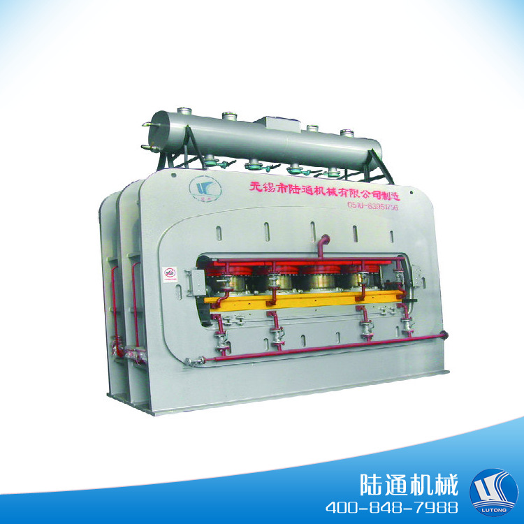 无锡陆通机械双贴面压机900T-3200T 复合地板压机 装饰板贴面压机