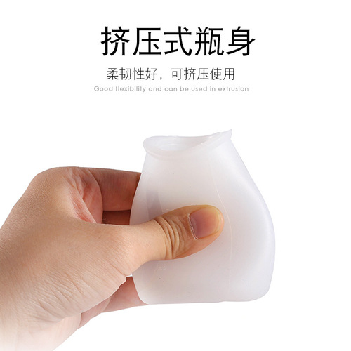 Zibo barbecue manufacturer silicone capped oil bottle brush with scale barbecue brush sauce brush butter brush kitchen worker