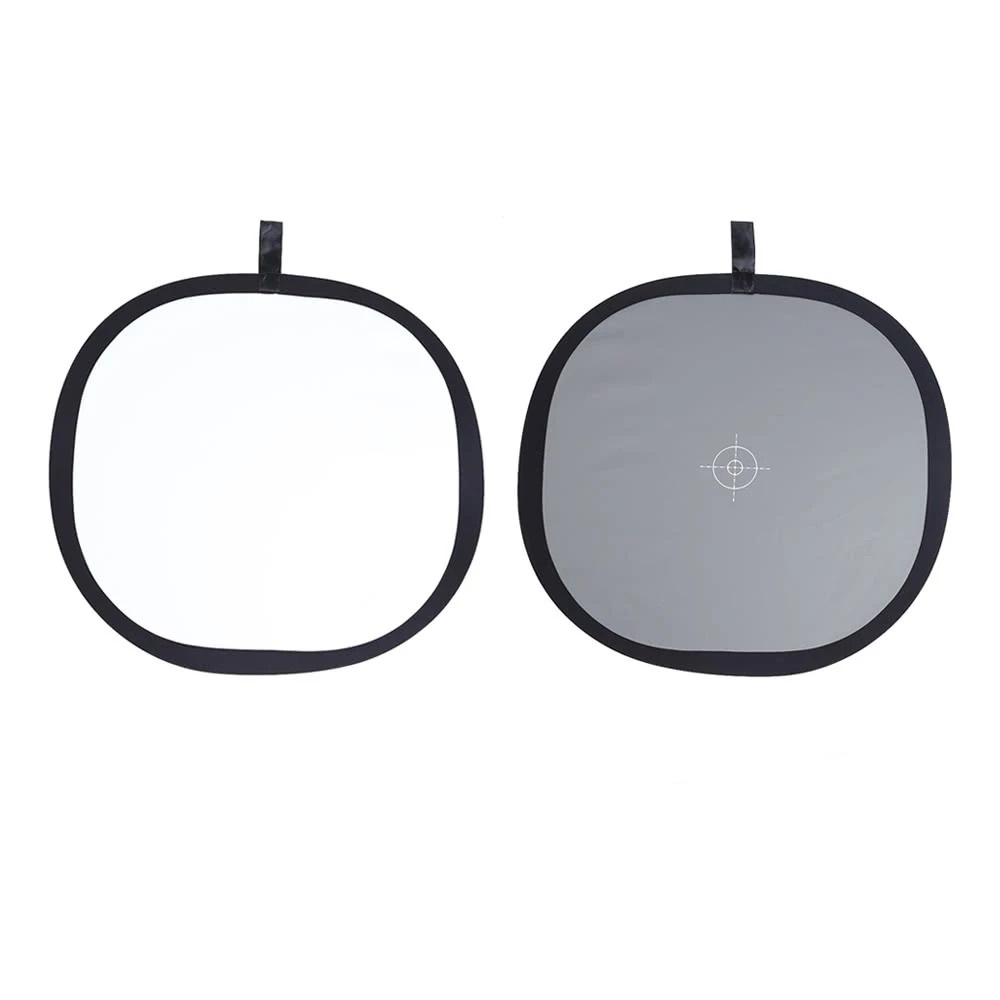 摄影灰板 60cm白平衡对焦板18% 背面柔光便携摄影白平衡对焦屏