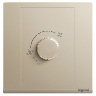 Roglang 86 type switch socket panel langchun S Milan gold fan ceiling fan electrodeless speed control switch 160VA