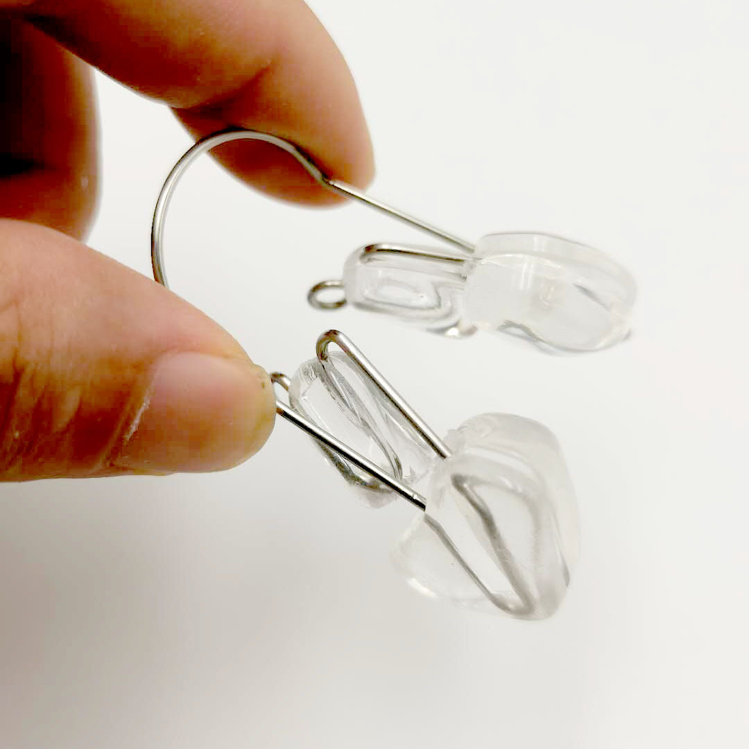 Puente de la nariz dispositivo de aumento de la nariz corrector de nariz clip nariz enderezadora nariz se vuelve más pequeña y más pequeña nariz ala nariz belleza artefacto