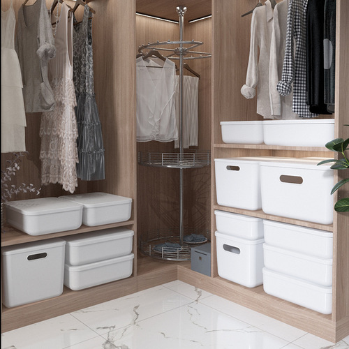 Home Large Capacity Wardrobe Closet Cover Storage Basket Miscellaneous Supplies Drawer Organizers Cabinet Storage Shi Huai