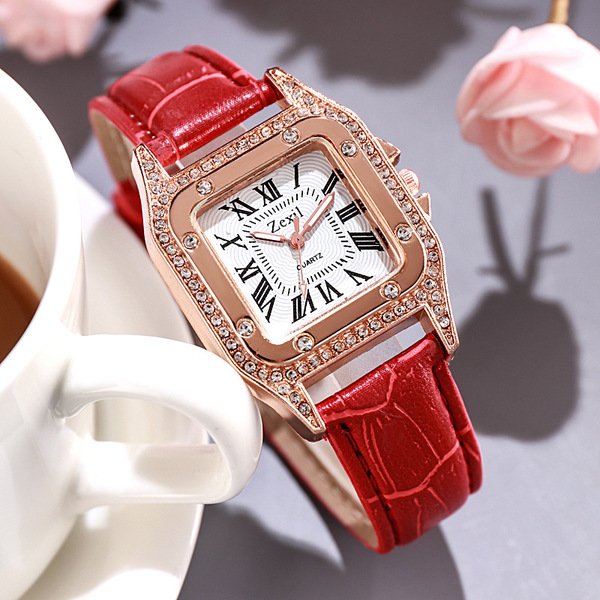 square swiss watch