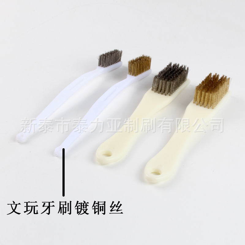 Cepillo de alambre Wenwan cepillo de eliminación de óxido cepillo de hierro industrial cepillo de limpieza de la cocina cuchillo de alambre de acero inoxidable cepillo de alambre de cobre