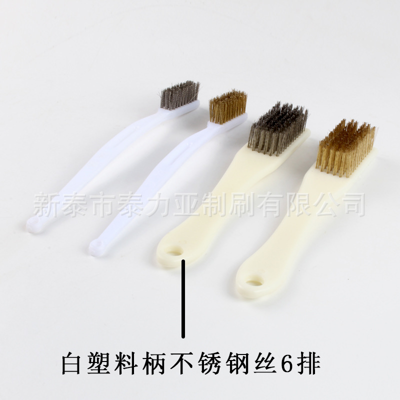 Cepillo de alambre Wenwan cepillo de eliminación de óxido cepillo de hierro industrial cepillo de limpieza de la cocina cuchillo de alambre de acero inoxidable cepillo de alambre de cobre