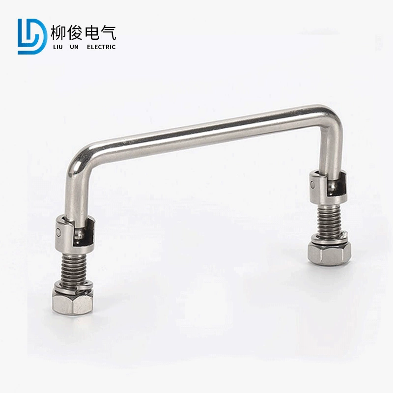 Ручка из нержавеющей стали LS506, складная ручка для ящика, U-образная ручка, ручка для промышленного оборудования