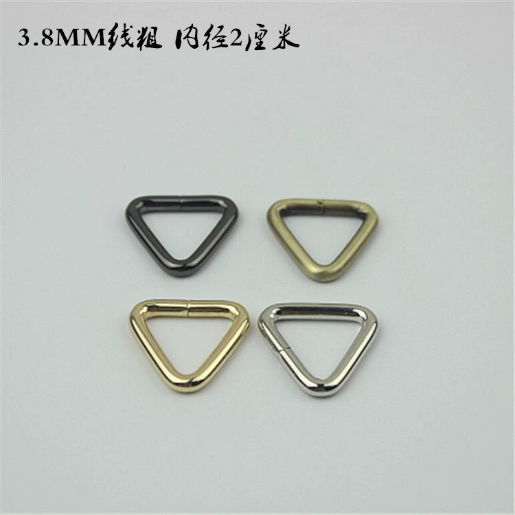 Аксессуары для багажа треугольная Железная пряжка сумка с пряжкой через плечо рюкзак дорожная сумка 6 точек внутренний диаметр 2 см