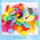Children's Fishing Toy Luminous Induction Fish Plastic Bottle Blowing Set Magnetic Fish Stall Square Fishing Fish Fishing Pool