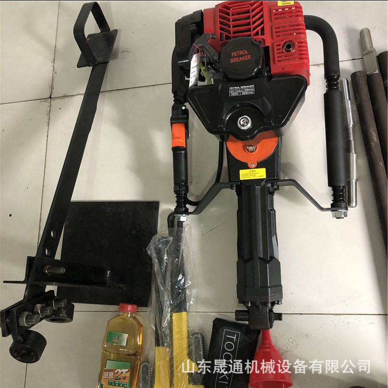 批发取土钻机便携式小型地质勘查取土钻机多用途工程手持钻取土机