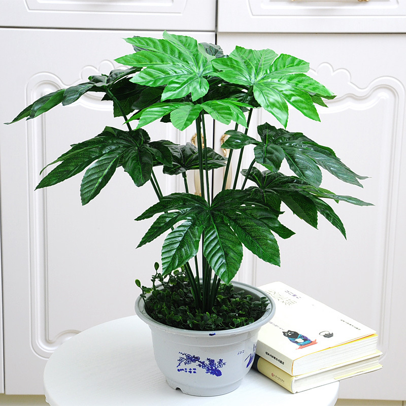 Lavabo blanco impreso placa de oro octogonal 12-tenedor