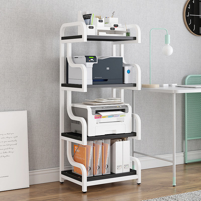 4 층 흰색 프레임 + 검은 판