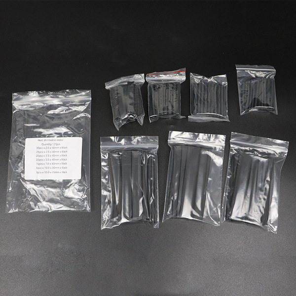 Supply insulating heat shrinkage black 127pcs black environmental…
