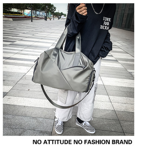 Manufacturer luggage bag men's short-distance portable travel bag women's multi-functional dry and wet separation waterproof sports fitness bag logo