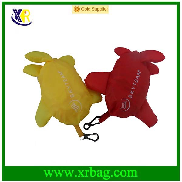 公仔系列 涤纶小飞机款 折叠购物袋手提袋便携