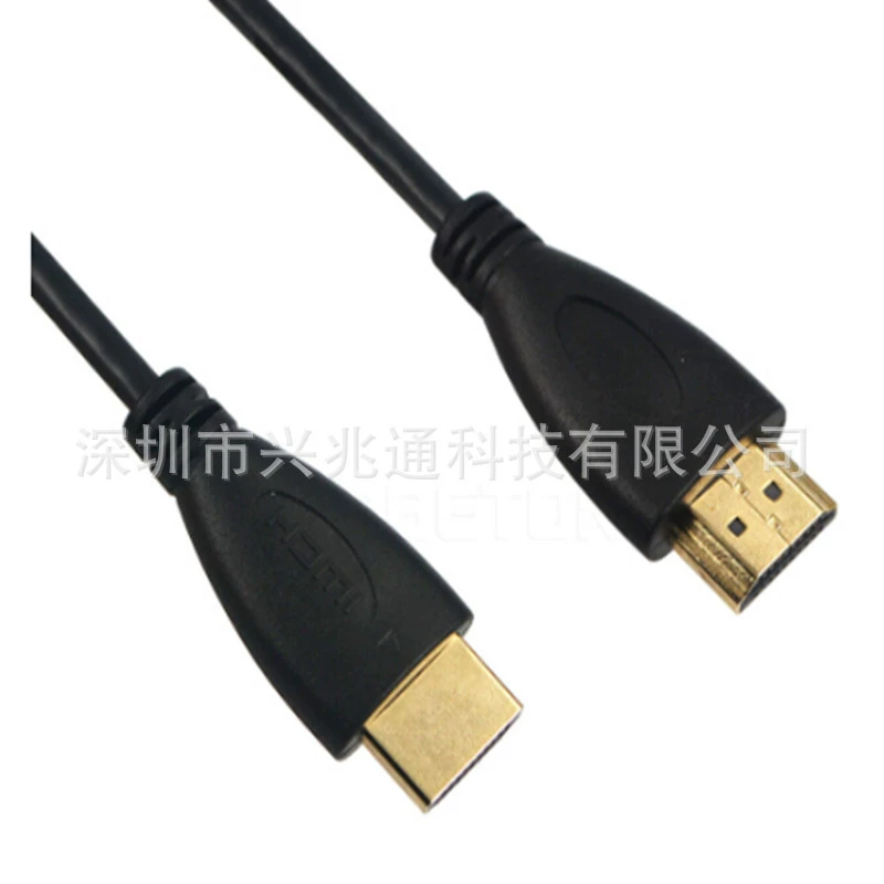 HDMI кабель 1.4, ультратонкий мягкий, 1.8 м, поддерживает 1080P