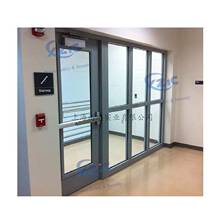 上海厂家2小时钢质大玻璃防火门商场甲乙级单双开防火玻璃门