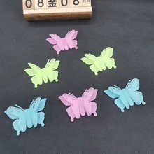 3D立体镂空夜光贴蝴蝶贴发光墙贴8*5CM家居创意荧光夜光墙贴