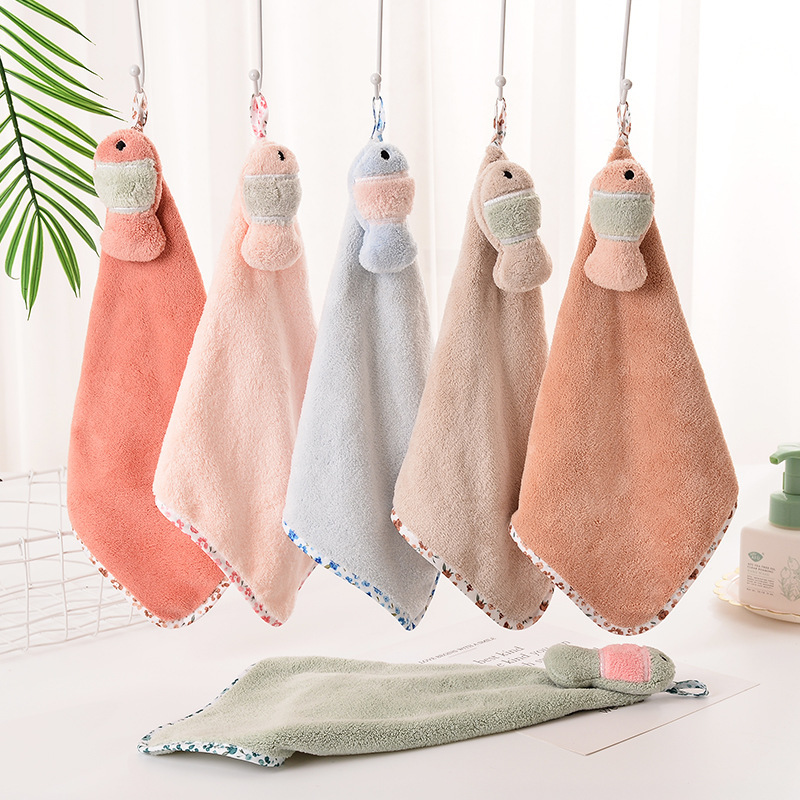 Hanging Hand Towel, Children's Hand Towel, Absorbent Kitchen and Bathroom Household Hand Drying Towel, Trending on Social Media, Absorbent and Quick-Drying Hanging Hand Towel, Children's Hand Towel, Absorbent Kitchen and Bathroom Household Hand Drying Towel, Trending on Social Media, Absorbent and Quick-Drying