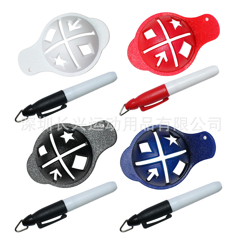 파란 모자 + 검은 펜