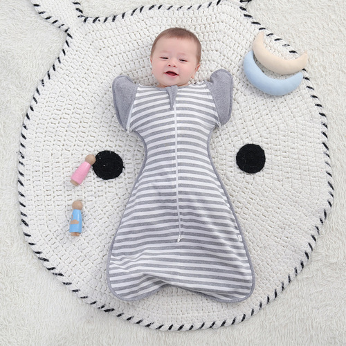 Recommended baby blanket, newborn swaddle, anti-startle sleep sack, wrap fabric, free of fluorescent agents