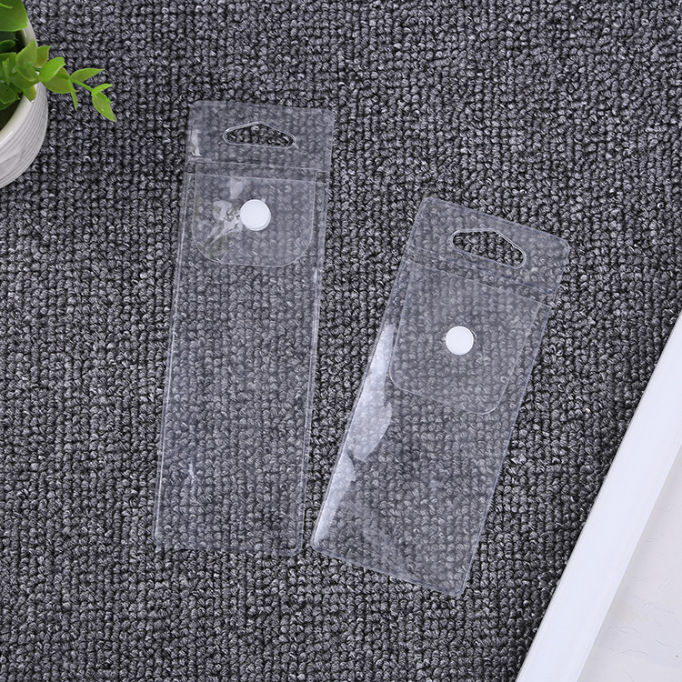 厂家热销透明EVA化妆品包装袋纽扣袋首饰文具立体自封袋印logo