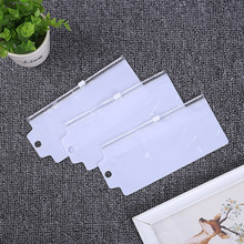 非进口现货批发透明pvc拉链袋学生套尺文具袋通用收纳PVC塑料袋