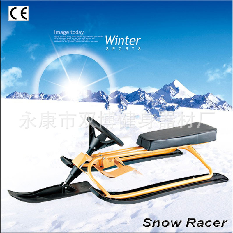Fábrica directa esquí coche moto de nieve adulto SLED coche moto de nieve ocio deportes suministros