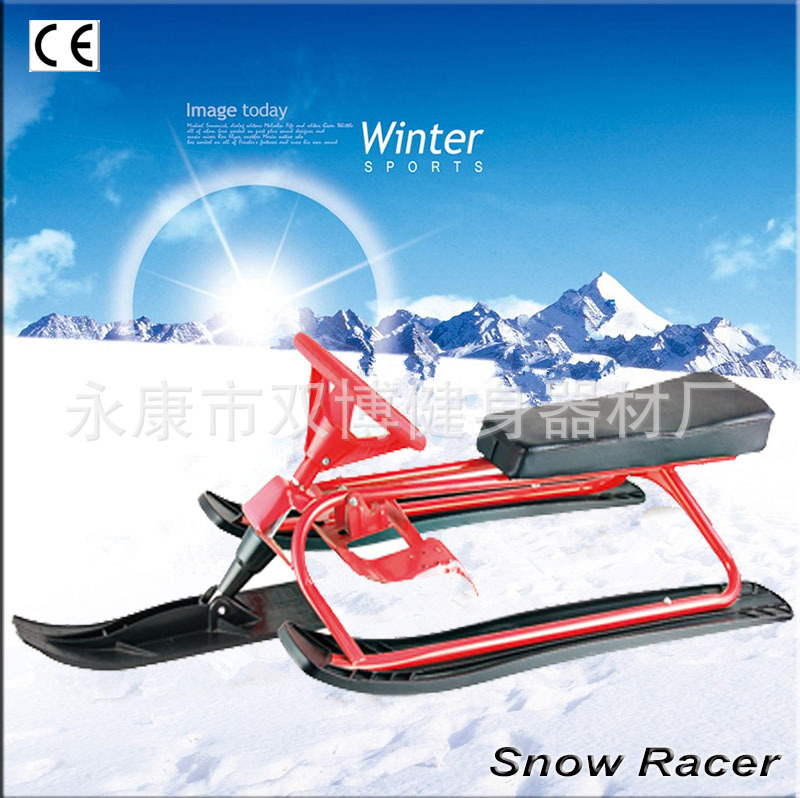 Fábrica directa esquí coche moto de nieve adulto SLED coche moto de nieve ocio deportes suministros
