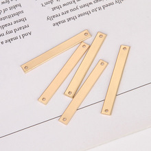 diy�Ʒ���40*5mm�L�l�����僱�ɫ���K�l���B���L���ε�Ƭ���l