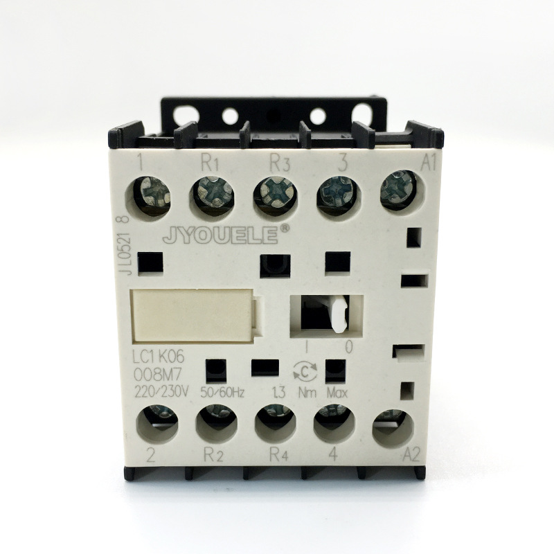 LC1K06008两开两闭微型四级交流接触器 常用线圈电压AC220V 380V