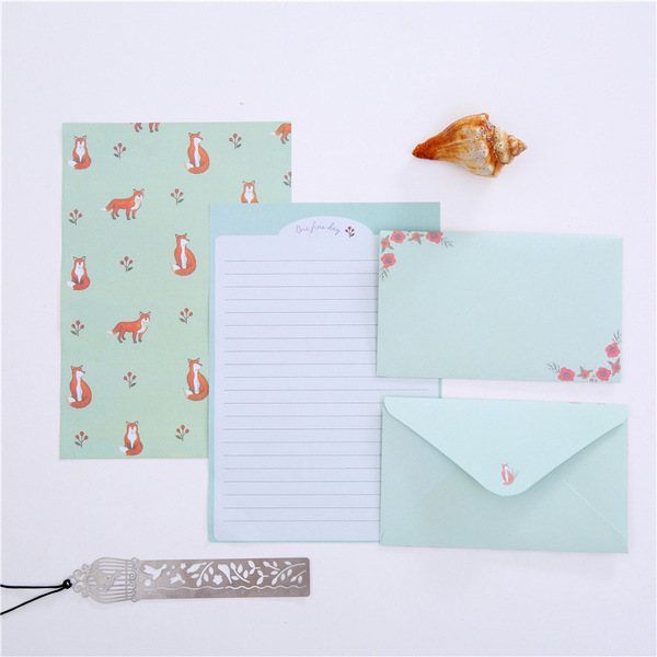 Korean stationery Aesthetic Fresh Flower Cute Animal Set A5 Essence…
