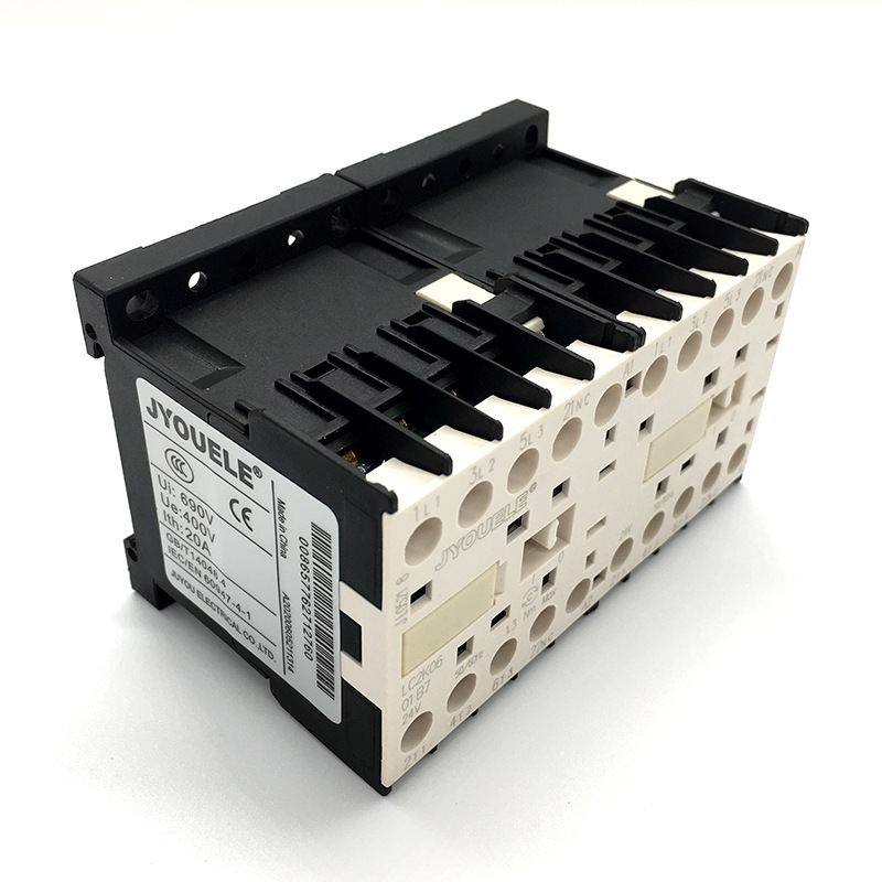 厂家销 LC2K0601系列小型联锁可逆接触器 3P+NC常用线圈AC220V