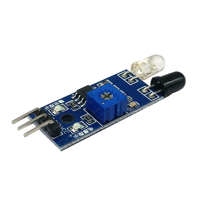 Интеллектуальный автомобильный модуль датчика предотвращения препятствий модуль инфракрасной трубки фотоэлектрический датчик отражения